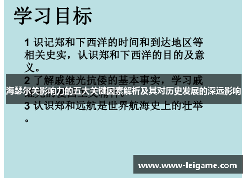 海瑟尔关影响力的五大关键因素解析及其对历史发展的深远影响 海瑟尔关影响力的五大关键因素解析及其对历史发展的深远影响