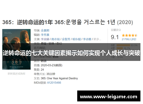 逆转命运的七大关键因素揭示如何实现个人成长与突破